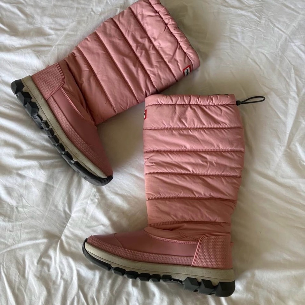 Hunter Pink Winter & Rain Boots